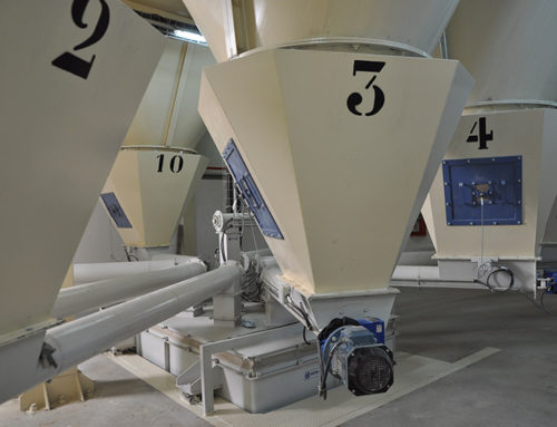 Dosificación de materias primas